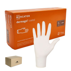 Rękawiczki lateksowe XL Mercator...