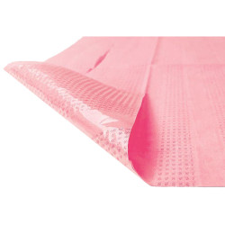 Śliniak dentystyczny z kieszonką 39cm x 48cm r&oacute;żowy podfoliowany 54g DentixPro 50szt