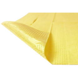 Śliniak dentystyczny z kieszonką 39cm x 48cm ż&oacute;łty podfoliowany 54g DentixPro 400szt