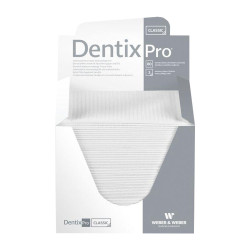 Serweta dentystyczna 33cm x 48cm biała podfoliowana 54g DentixPro 80szt