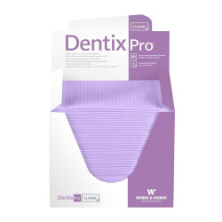 Serweta dentystyczna 33cm x 48cm fioletowa podfoliowana 54g DentixPro 80szt
