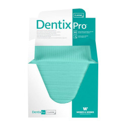 Serweta dentystyczna 33cm x 48cm zielona podfoliowana 54g DentixPro 480szt