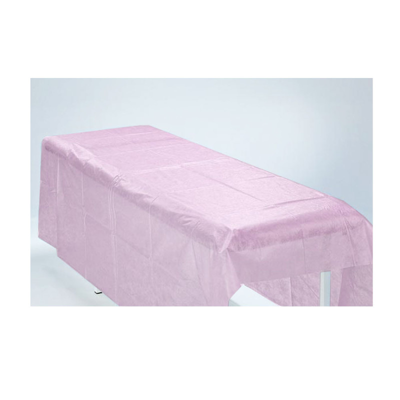 Prześcieradło jednorazowe 160cm x 210cm r&oacute;żowe 20g MedixPro 40szt
