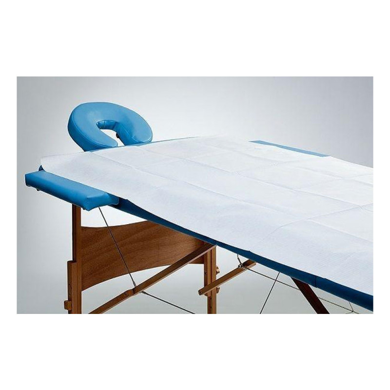 Prześcieradło jednorazowe 77cm x 210cm białe 40g MedixPro 10szt