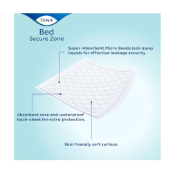 Podkład chłonny na ł&oacute;żko 90cm x 60cm Tena Bed Plus 30 sztuk