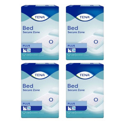 Podkład chłonny na ł&oacute;żko 90cm x 60cm Tena Bed Plus 4op x 30 sztuk