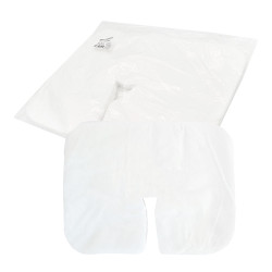 Podkład na zagł&oacute;wek typu rogal duży 33cm x 40cm biały wł&oacute;knina 50szt x 20op