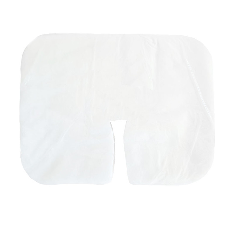 Podkład na zagł&oacute;wek typu rogal duży 33cm x 40cm biały wł&oacute;knina 50szt x 20op