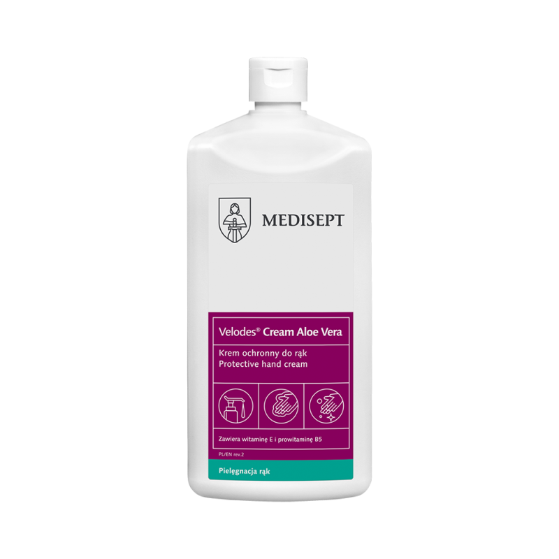 Krem do rąk z aloesem 500ml Velodes Cream Aloe Vera