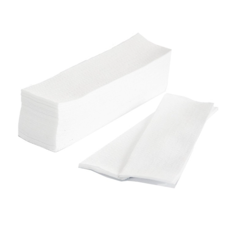 Pasek mini do depilacji z wł&oacute;kniny 3cm x 10cm biały 100szt