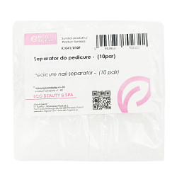 Separator do pedicure z pianki separator do malowania paznokci 10 par