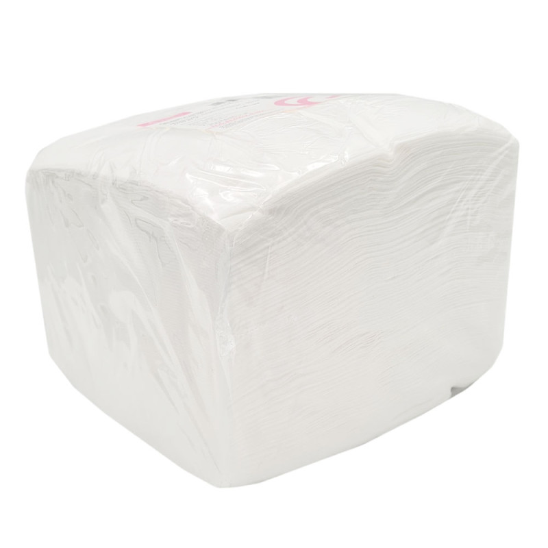 Ręcznik kosmetyczny do pedicure biały z wł&oacute;kniny 50cm x 40cm 600szt