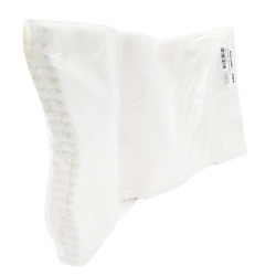 Ręcznik kosmetyczny Ewa biały z wł&oacute;kniny 20cm x 47cm do zmycia twarzy 50szt x 15op