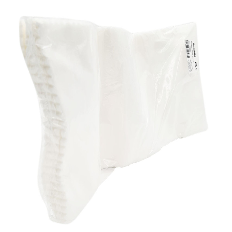 Ręcznik kosmetyczny Ewa biały z wł&oacute;kniny 20cm x 47cm do zmycia twarzy 50szt x 15op
