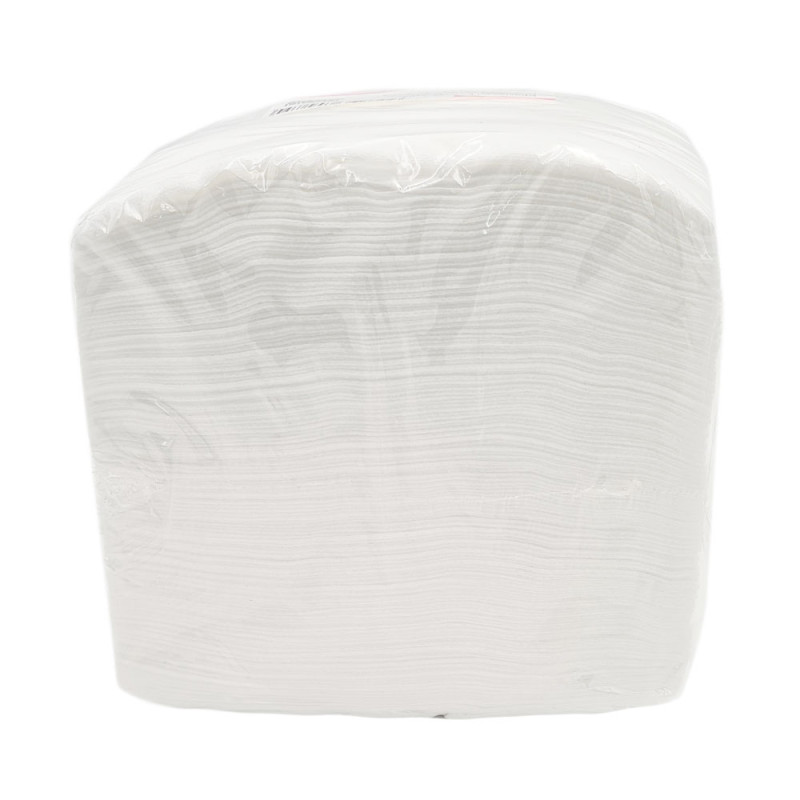 Chusteczki kosmetyczne z wł&oacute;kniny perforowane białe 38cm x 50cm 100szt x 6op