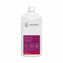 Żel do higienicznej i chirurgicznej dezynfekcji rąk Velodes Gel 500ml 24op