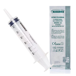Strzykawka cewnikowa 50ml Margomed 85szt