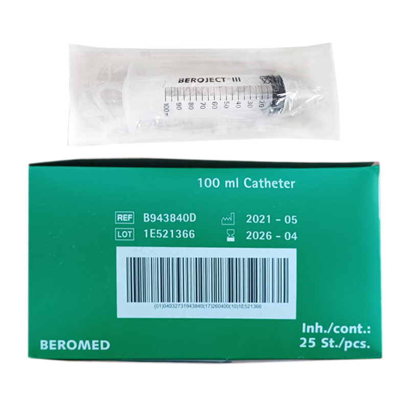 Strzykawka cewnikowa 100ml Beroject III 25szt