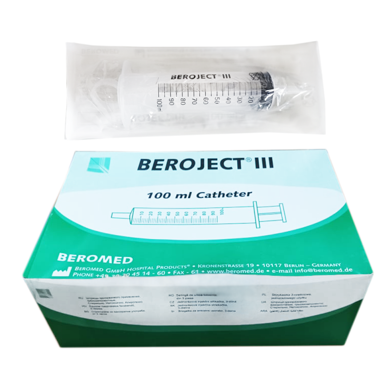 Strzykawka cewnikowa 100ml Beroject III 25szt