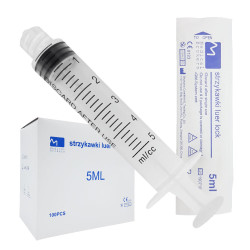 Strzykawka 5ml luer lock...