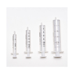 Strzykawka 5ml luer dwuczęściowa LuxInject Margomed 100szt