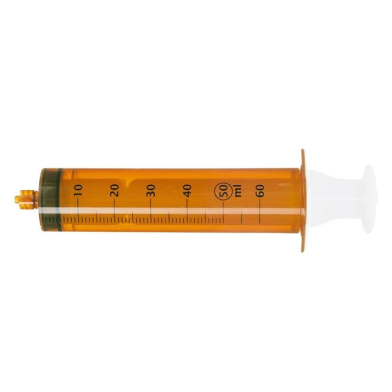 Strzykawka do pompy infuzyjnej 50ml bursztynowa Margomed 85szt