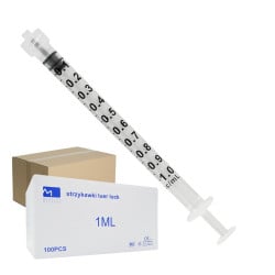 Strzykawka 1ml luer lock...