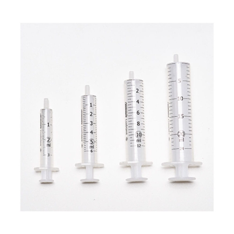 Strzykawka 20ml luer dwuczęściowa LuxInject Margomed 100szt