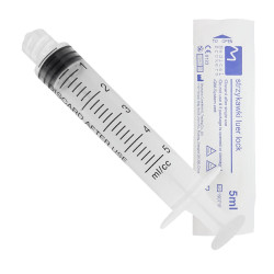 Strzykawka 5ml luer lock trzyczęściowa Medical Brokers 100szt 20op