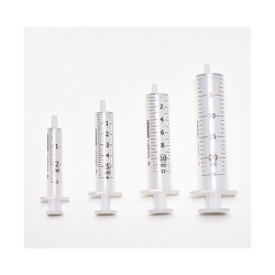 Strzykawka 2ml luer dwuczęściowa LuxInject Margomed 100szt 30op