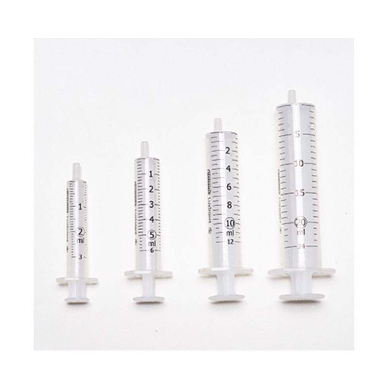 Strzykawka 2ml luer dwuczęściowa LuxInject Margomed 100szt 30op