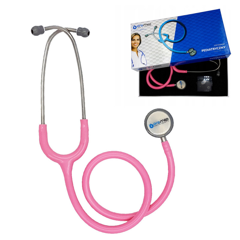 Stetoskop pediatryczny r&oacute;żowy SF-503 Oromed 1szt