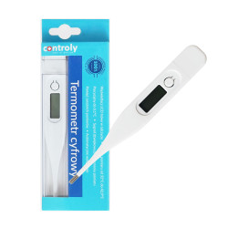Termometr elektroniczny cyfrowy biały...