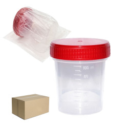 Jałowy pojemnik na mocz 100ml...