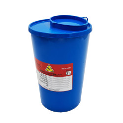 Pojemnik na odpady medyczne 2l niebieski Neuplast 30szt