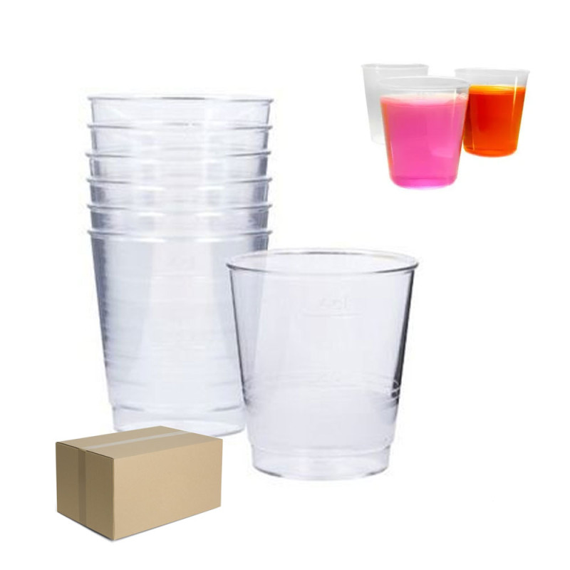 Kieliszek do lek&oacute;w 25ml plastikowy 75szt x 50op