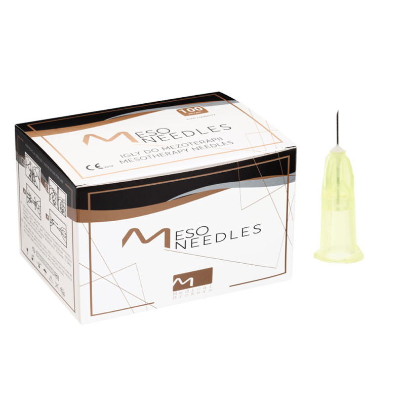 Igły do mezoterapii 30G 0,3mm x 6mm Meso Needles MB 100szt