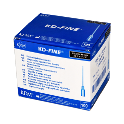 Igły iniekcyjne 26G 0,45mm x 22mm KDM KD-Fine 100szt