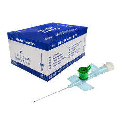 Wenflon bezpieczny zielony 18G 1,3mm...
