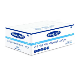 Ręcznik papierowy w listkach 24x21cm składany typu ZZ V-FOLD 3000szt biały 2 warstwy 4op