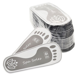 Samoprzylepne klapki pod stopy jednorazowe przyklejane podkładki pod stopy STICKY FEET 25par