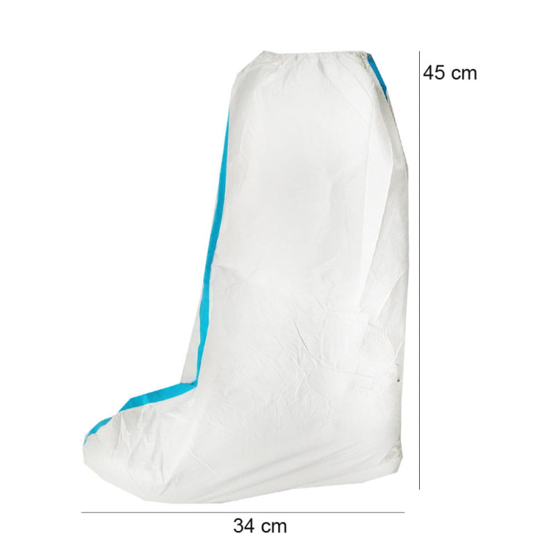 Ochraniacze na buty typu Tyvek wysokie 2szt (1 para)