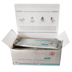 Maska z filtrem ffp3 AIR Bisaf na...