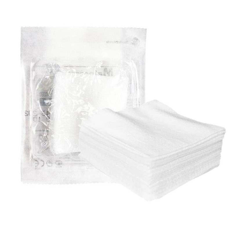 Kompres jałowy 10x20 z wł&oacute;kniny 30g Matovlies pakiet 10szt blister + TAG