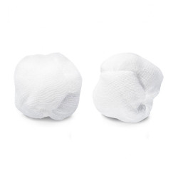 Tupfer jałowy z gazy 15cm x 15cm kula...