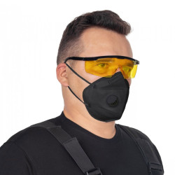 Maska z filtrem ffp3 z zaworkiem...