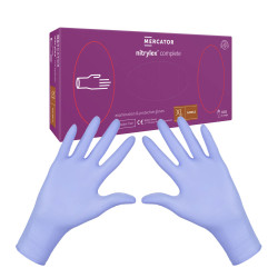 Rękawiczki nitrylowe XL fioletowe...