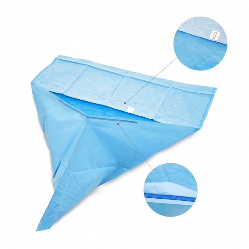 Serweta do porodu pod pośladki 90cm x 113cm 56g 2 kieszenie 2w jałowa Matodrape 1szt
