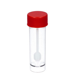 Jałowy pojemnik na kał z łopatką 25ml...