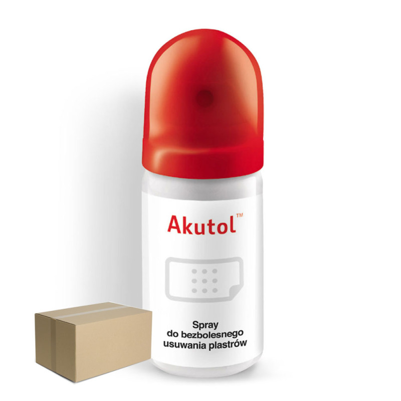 Spray do bezbolesnego usuwania plastr&oacute;w Akutol 35ml 10szt